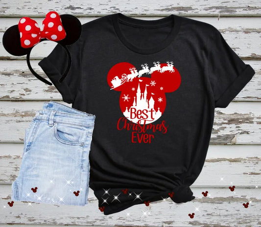 Best Christmas ever Mickey Mouse Family Vacation image png digital file sublimation print decal t-shirt design