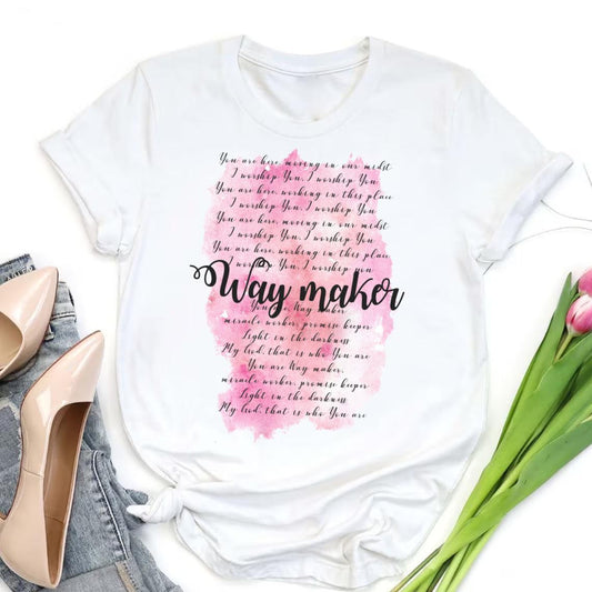 Way Maker song christian image png digital file sublimation print decal t-shirt design