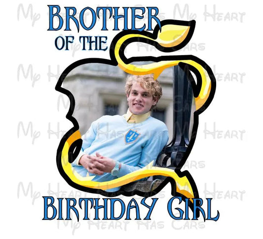 Descendants rise of red brother of the birthday girl Chad Charming image png digital file sublimation print decal t-shirt design