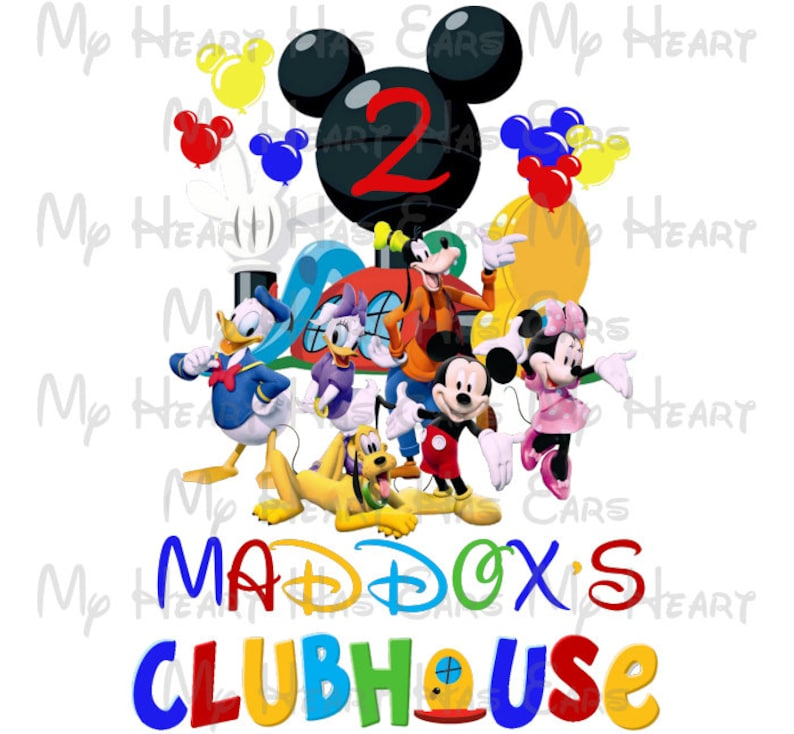 Mickey Mouse Clubhouse Grandpa of the Birthday Boy image png digital file sublimation print t-shirt design