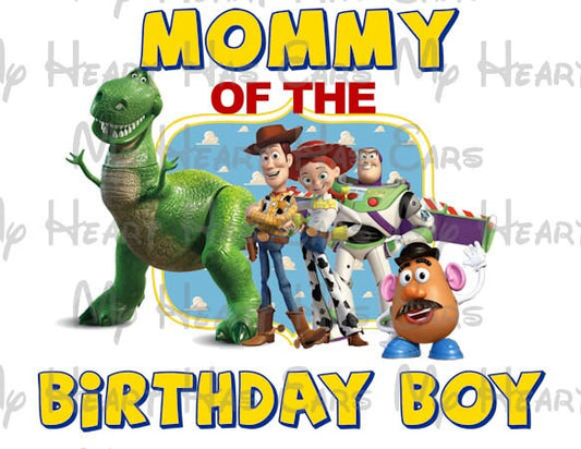 Toy Story Mommy of the birthday boy image png clipart digital file sublimation print t-shirt design