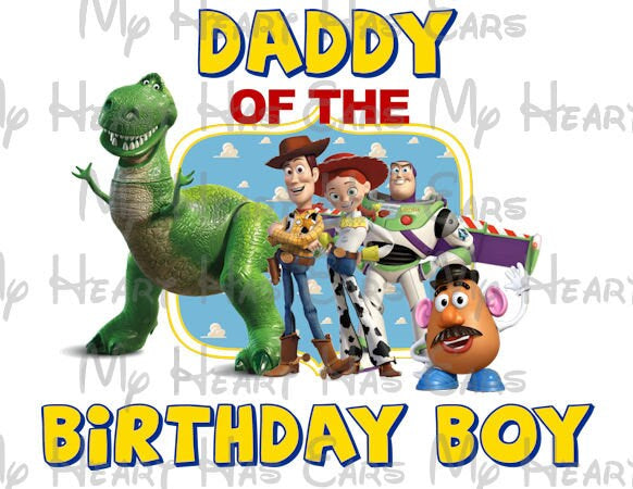 Toy Story birthday image personalized ANY NAME NUMBER png clipart digital file sublimation print t-shirt design