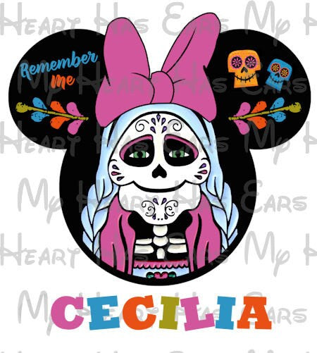 Mama Coco Minnie Mouse head ears image png digital file sublimation print t-shirt design