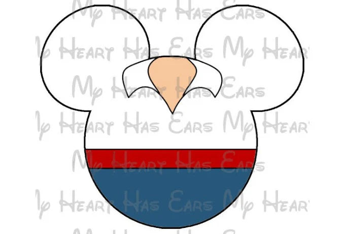 Ariel Mermaid Minnie Mickey Mouse head ears image png digital file sublimation print t-shirt design