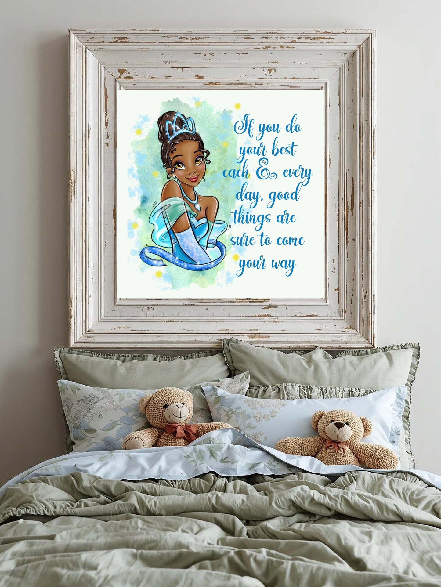 Princess Tiana If You Do Your Best Every Day PNG Digital Download