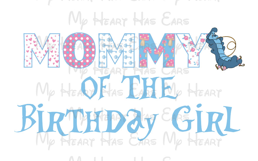 Alice in Wonderland Brother of the birthday girl image png digital file sublimation print t-shirt design