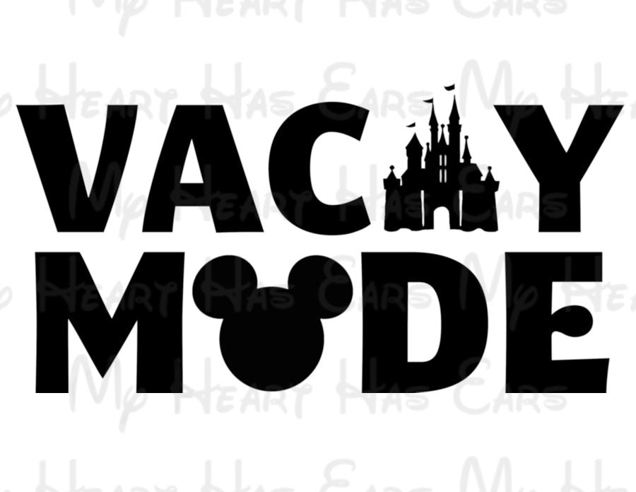 Vacay Mode + Let’s Do This PNG • Matching Front/Back Vacation Designs • Digital Download