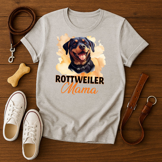 Rottweiler Mama watercolor PNG – Print Designs for Shirts, Crafts & Sublimation
