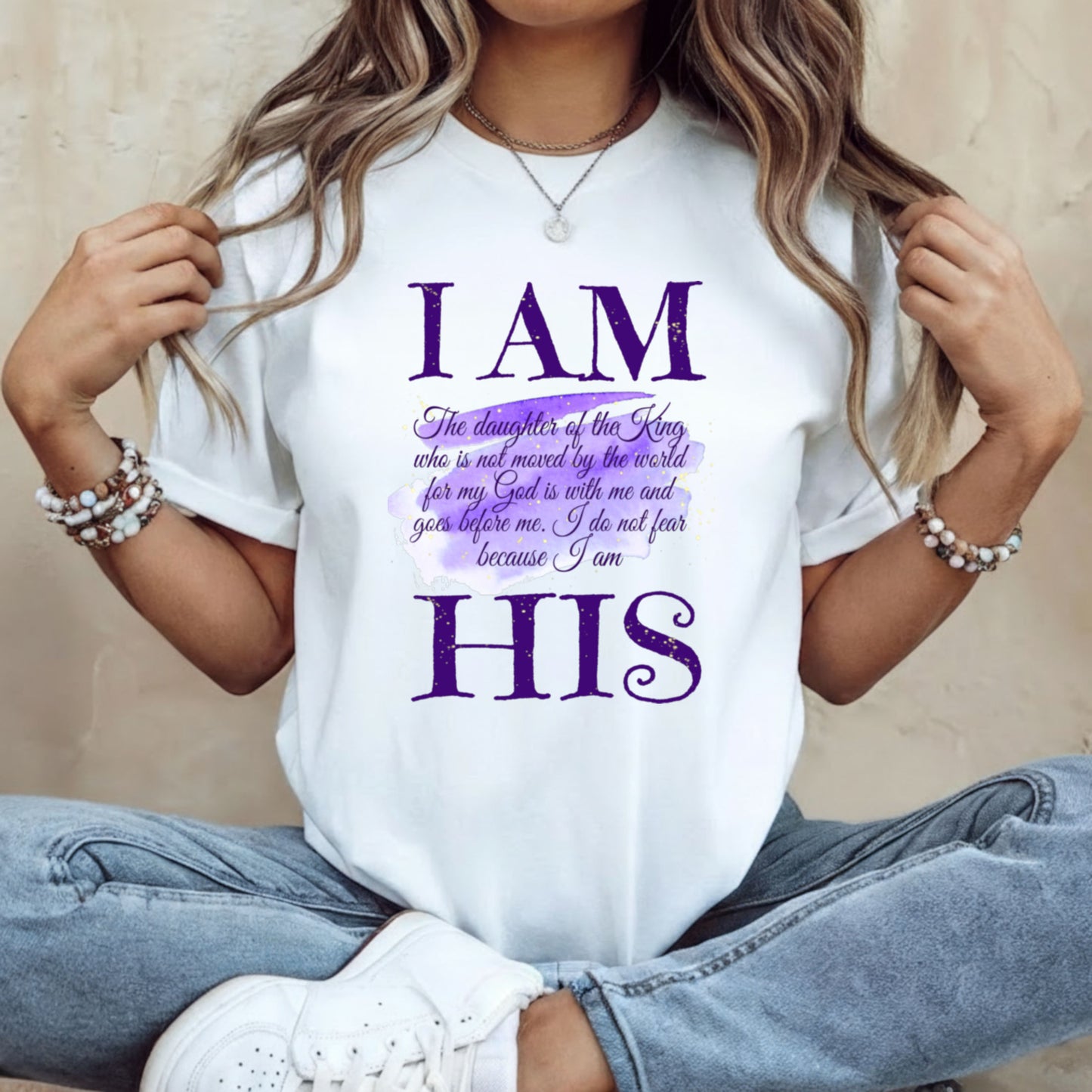 I Am His Daughter Of A King Christian PNG Design