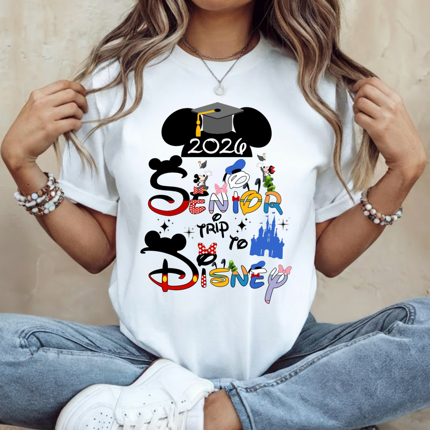 2026 Senior Trip to Disney | Graduation Mickey Ears PNG