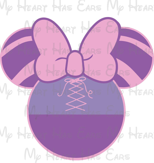 Rapunzel Minnie Mickey Mouse head ears image png digital file sublimation print t-shirt design