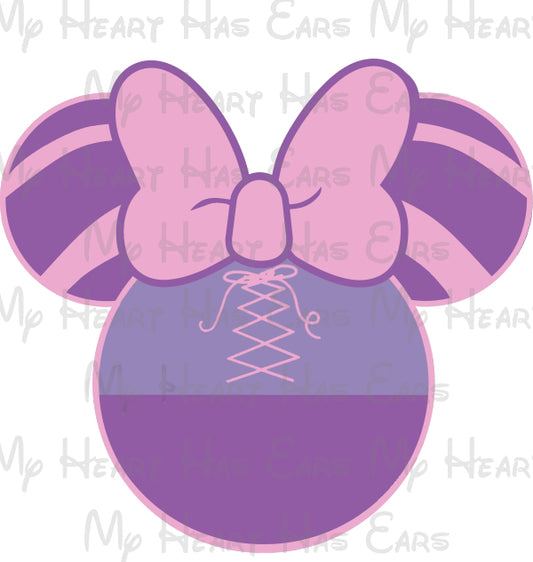 Rapunzel Minnie Mickey Mouse head ears image png digital file sublimation print t-shirt design