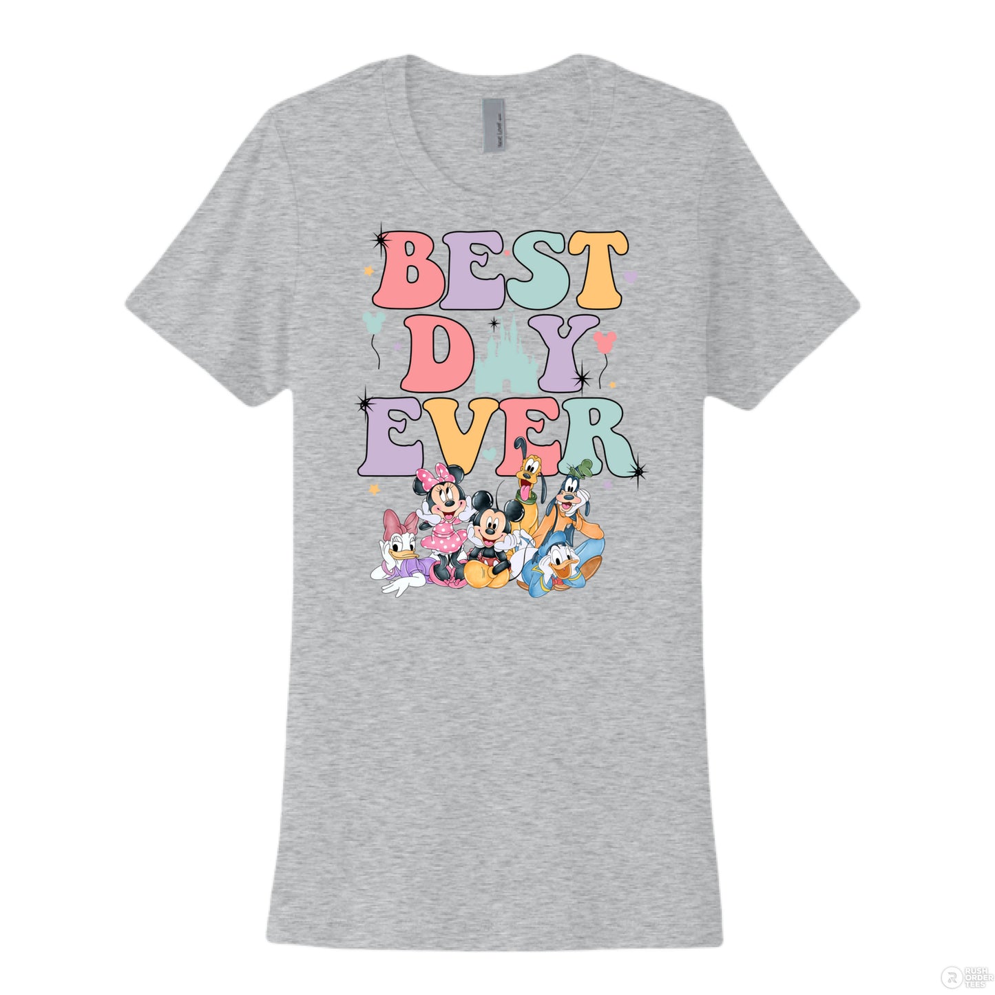 Heather Grey (90/10) - FRONT