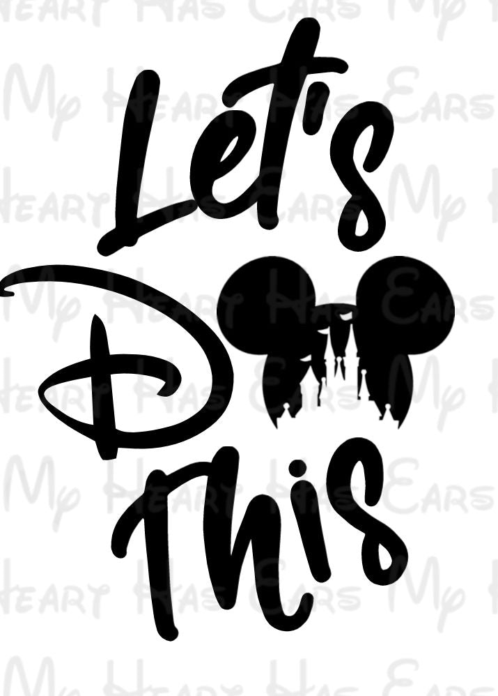 Vacay Mode + Let’s Do This PNG • Matching Front/Back Vacation Designs • Digital Download