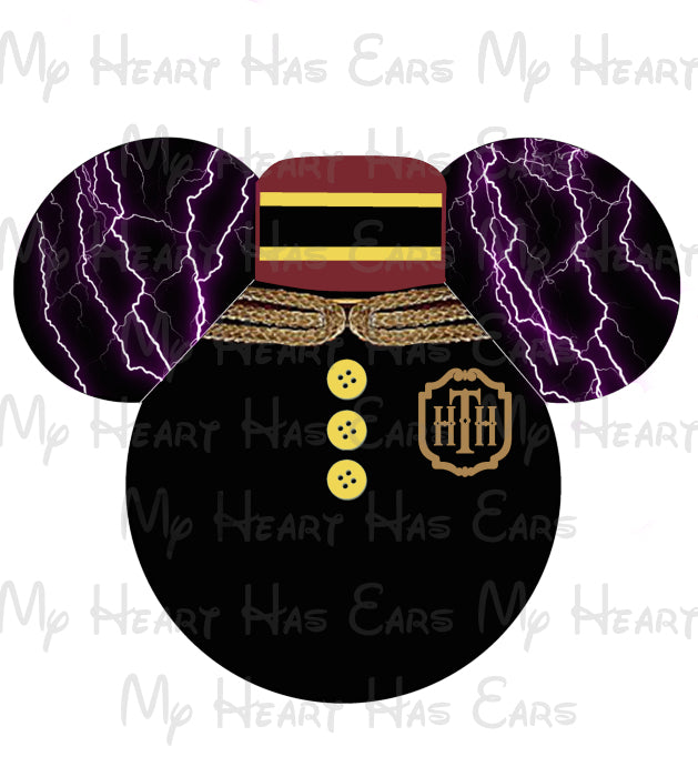 Tower of Terror bell hop Mickey Mouse PNG Digital Download